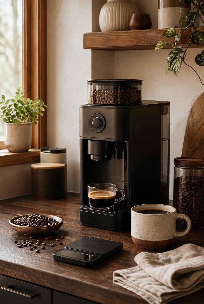 Best coffee maker with grinder built in for fresh home coffee